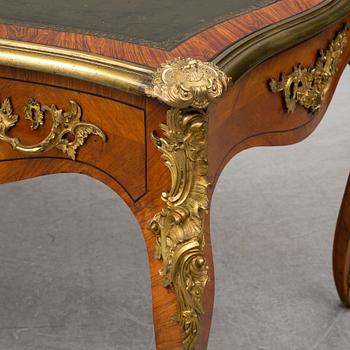 A second half 19th century Louis XV-style writing desk.