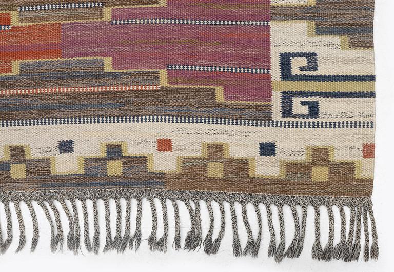 Märta Måås-Fjetterström, a carpet, 'Bruna heden', flat weave, c. 353 x 255 cm, signed AB MMF.