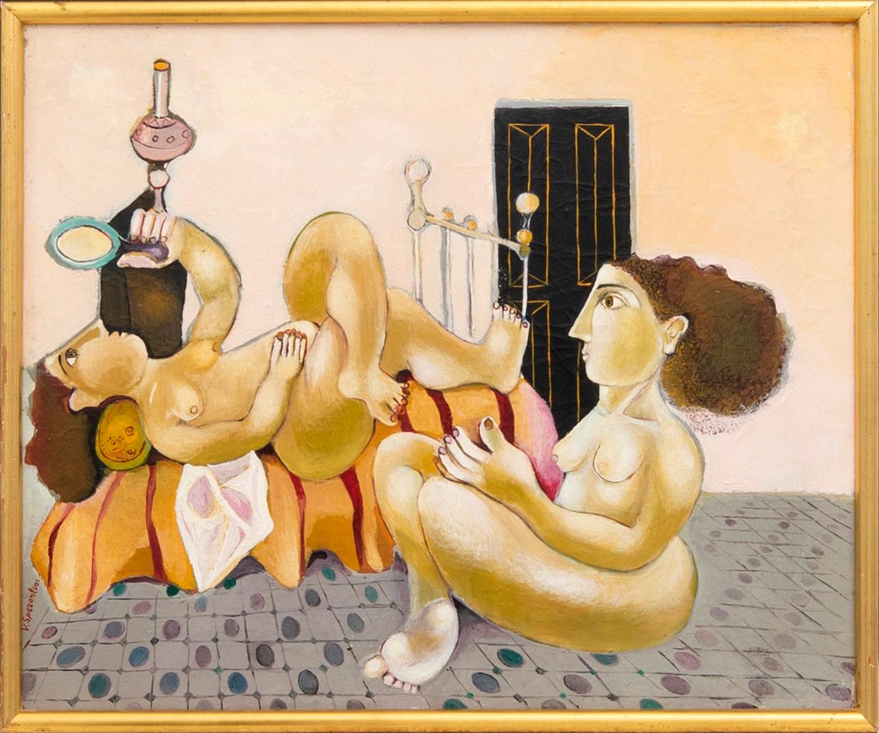 Vassilis Sperantzas, "Pink interior".