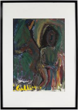 ERLAND CULLBERG, oil on board, signed.