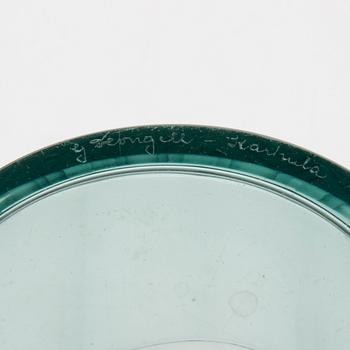 KULHO, lasia, signeerattu G. Hongell, Karhula, 1920/30-luku.