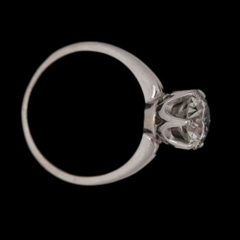 RING med briljantslipad diamant, ca 1.75 ct.