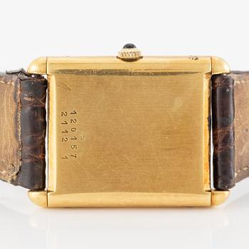 Chopard, "Tank", wristwatch, 25 x 33 mm.