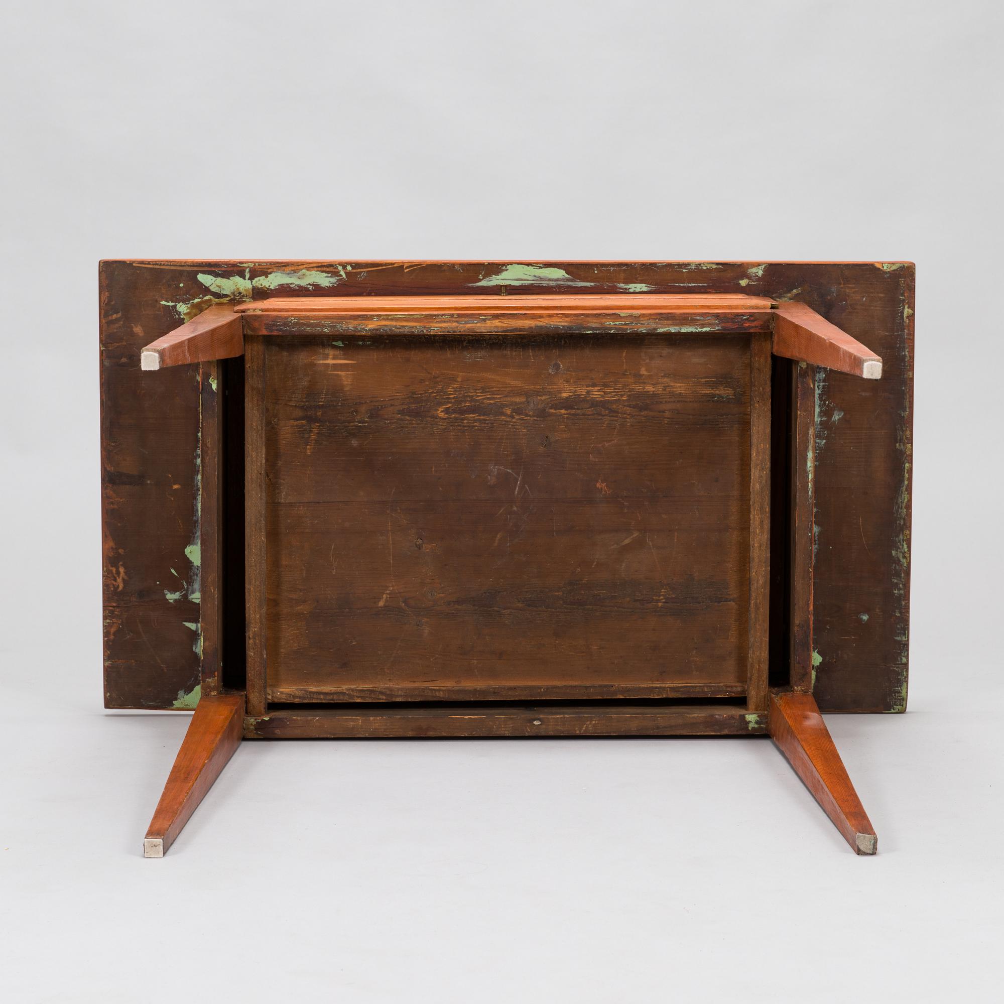 Pöytä, 1800-luvun loppupuoli.