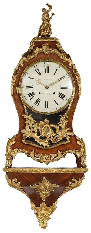 A Swedish Rococo bracket clock.
