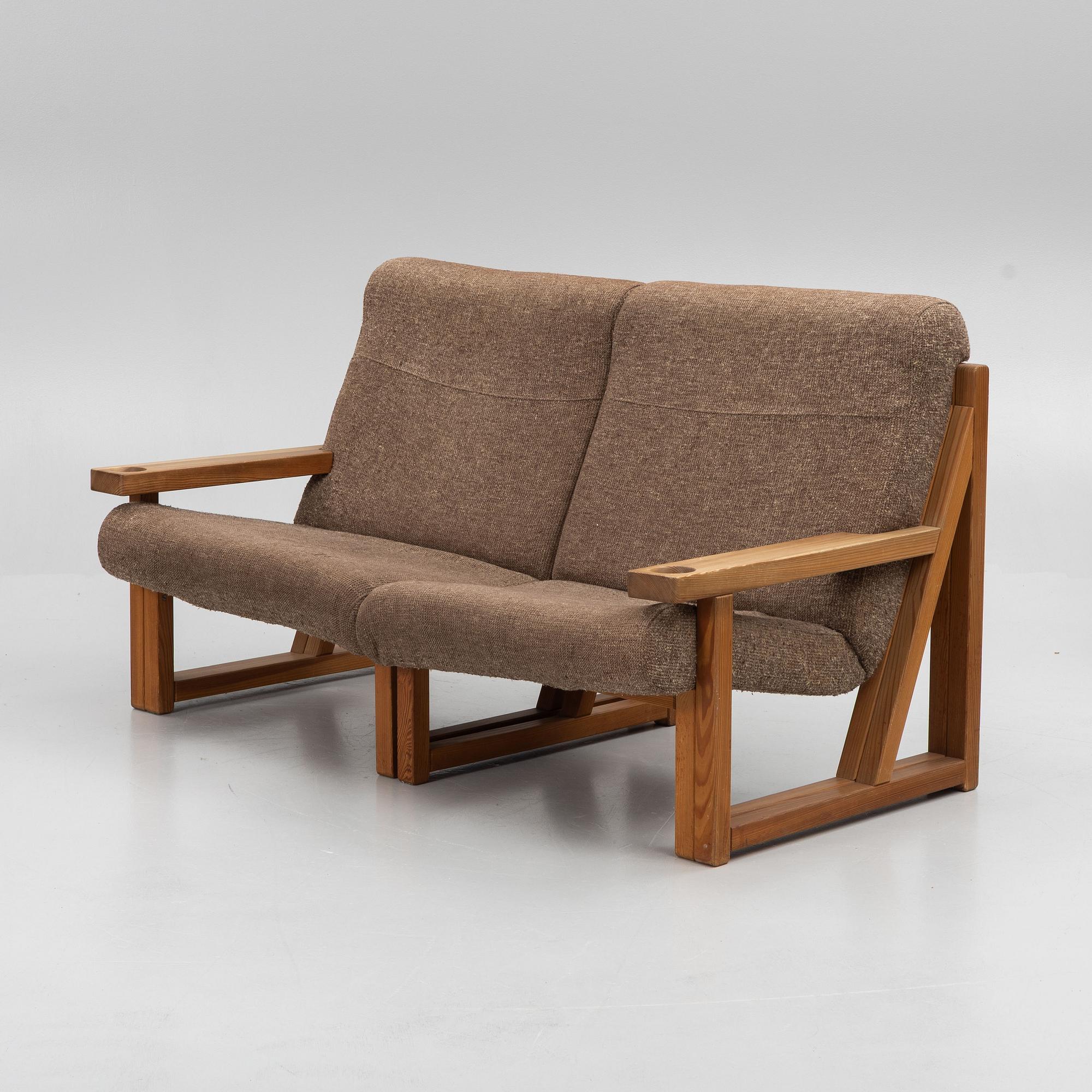 Vagn Fuglsang, soffa och fåtölj, Collection Fuglsang, Skals, Danmark, 1900-talets andra hälft.