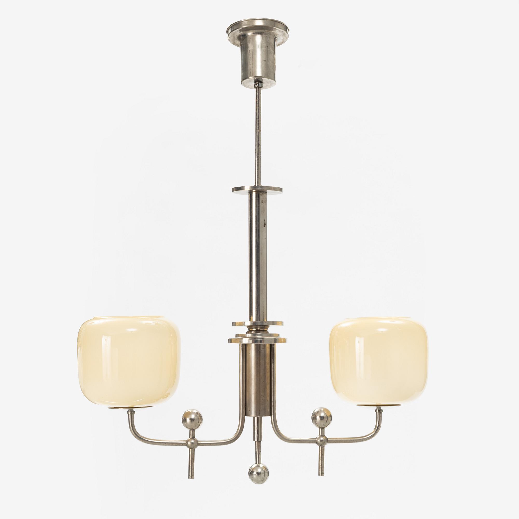 Taklampa, art deco, 1920/30-tal.