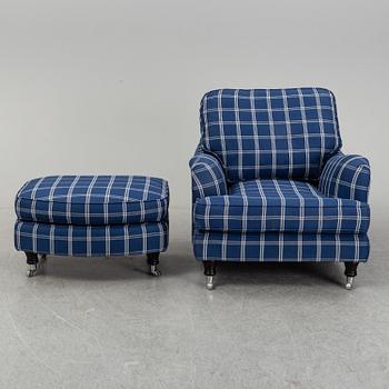 A easy chair with foot rest from Englesson.
