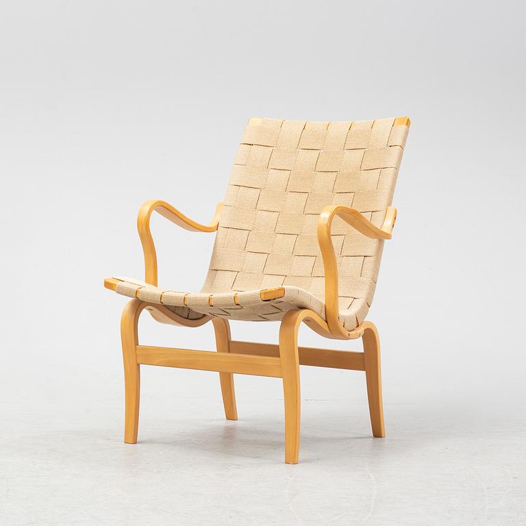 Bruno Mathsson, an 'Eva' beech eay chair, Dux.