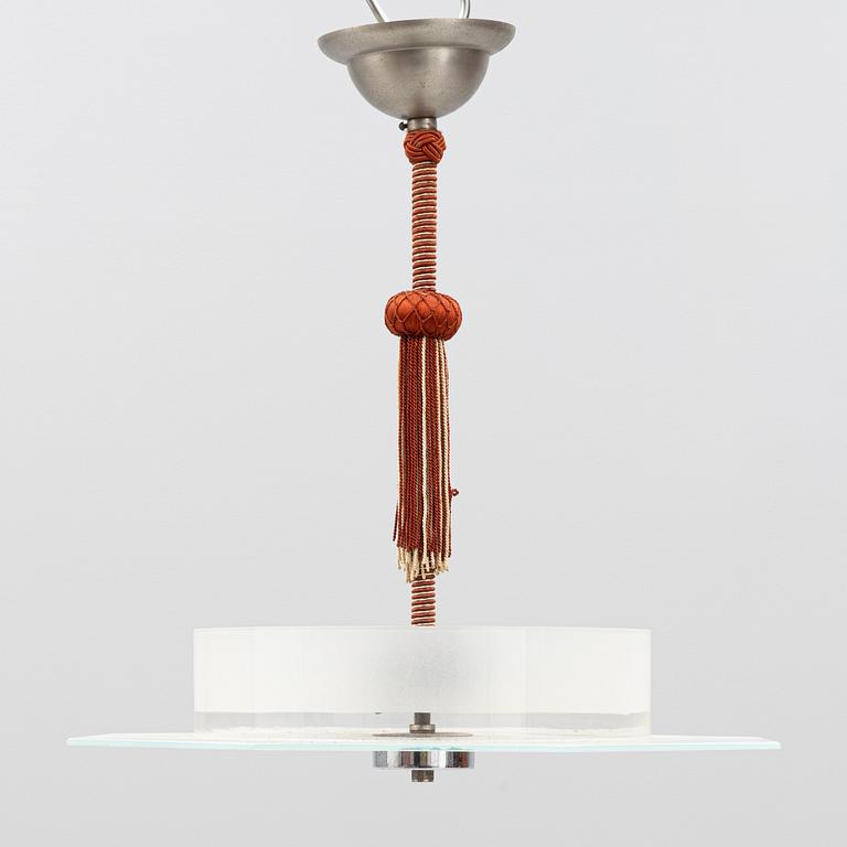 A ceiling light, 1930's.