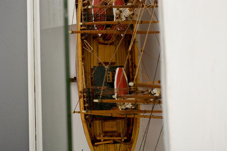 SKEPPSMODELL, G Zetterberg, 1940-tal.