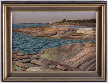 OSKAR BERGMAN, oil on panel, signed and dated 1934.