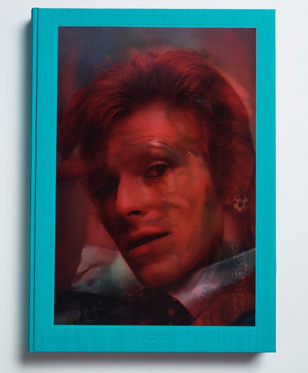 Mick Rock, limited edition photo book signed by Rock and Bowie 2015 published by Taschen.