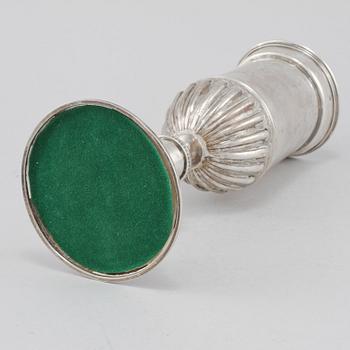 KALK, silver, C.G Hallberg, Stockholm, 1883.