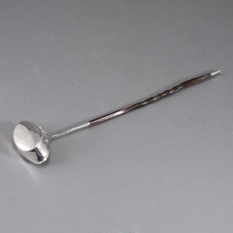 SOPPSLEV, silver, Johan Malmstedt, Göteborg, 1799.