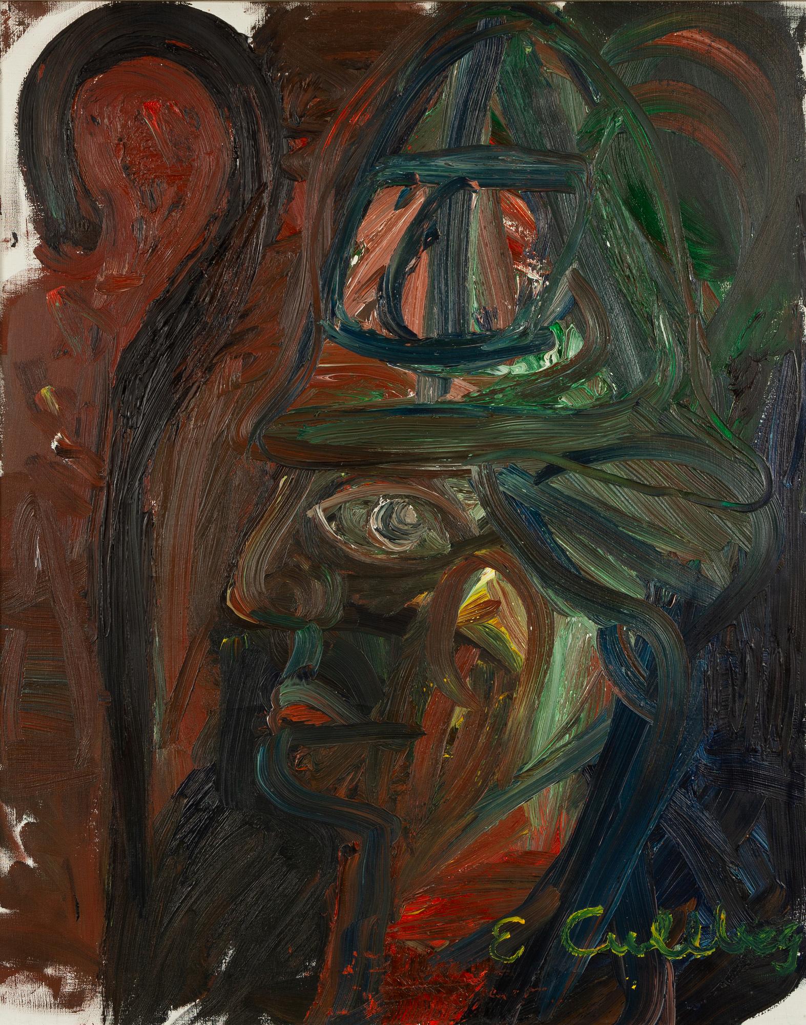 Erland Cullberg, Man with Hat.