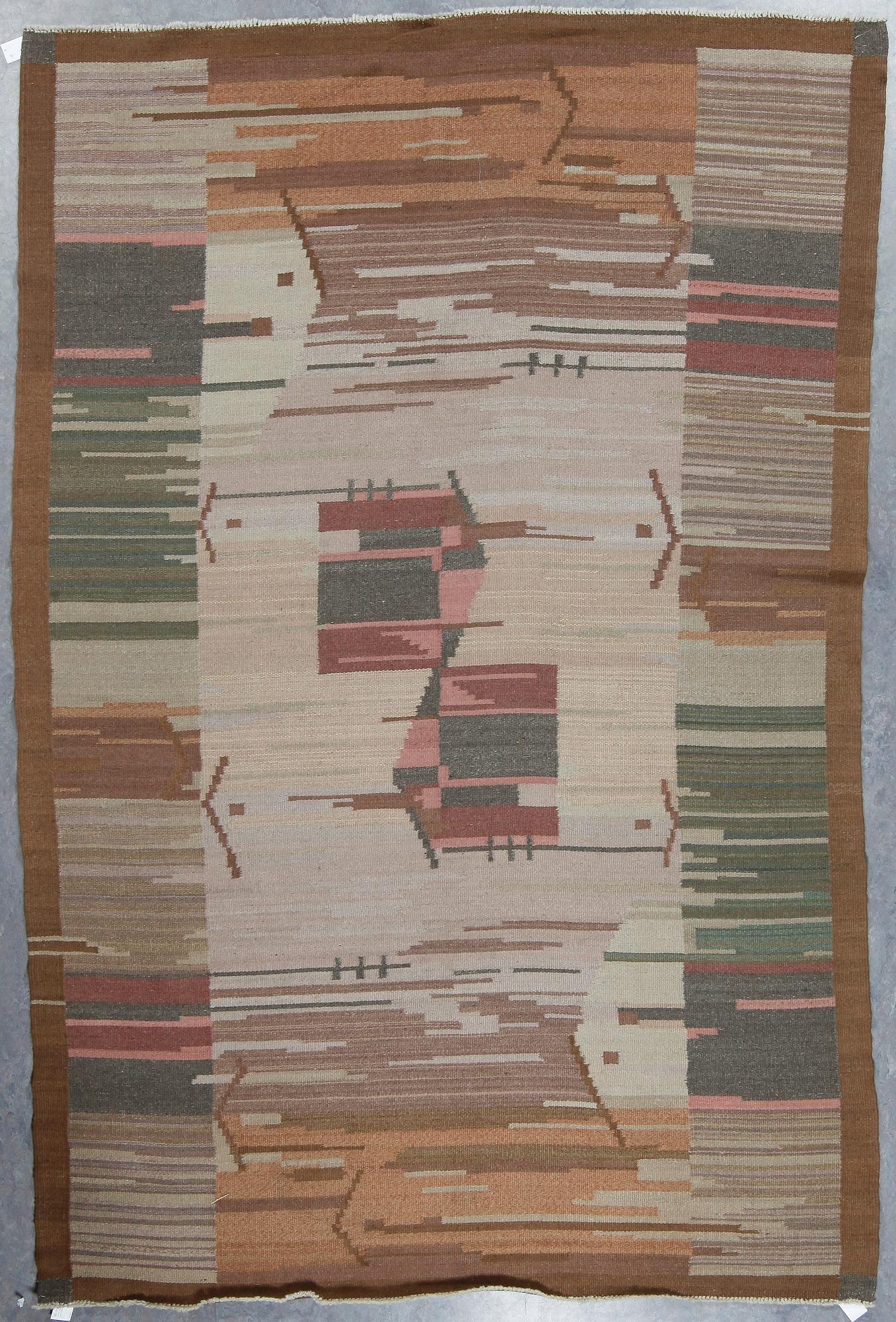 MATTA, rölakan, Sannolikt Finland, 1930-tal. Ca 296x195 cm.