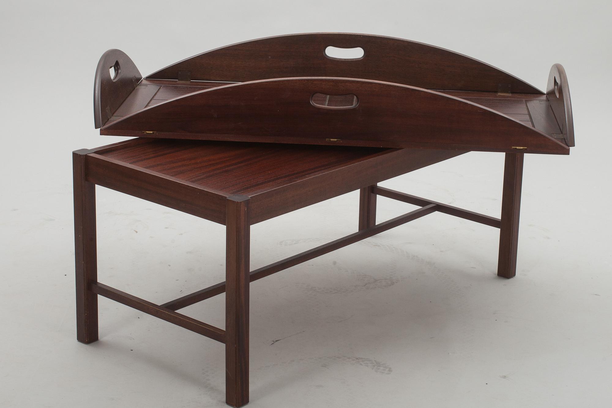 SOFFBORD, sk Butlers tray, engelsk stil, 1900-tal.