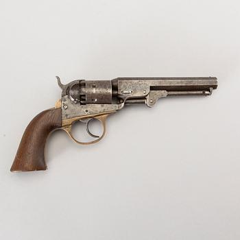 A Cooper Percussion revolver in cal 36, 19th century mid / latter half.