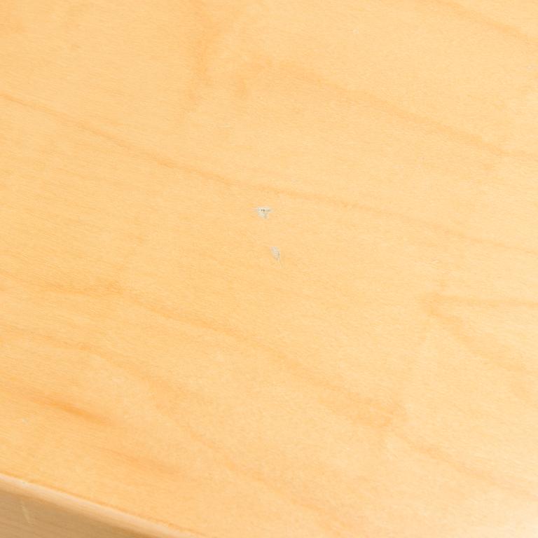 Alvar Aalto, dining table / conference table, model E86 for Artek 1999.