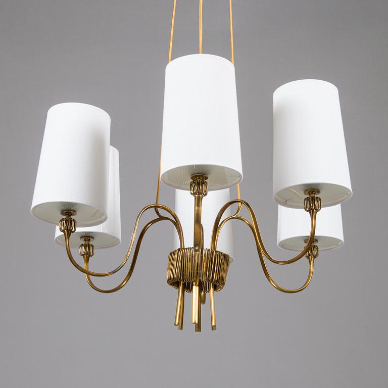 Paavo Tynell, A mid-20th century chandelier for Taito, Finland.