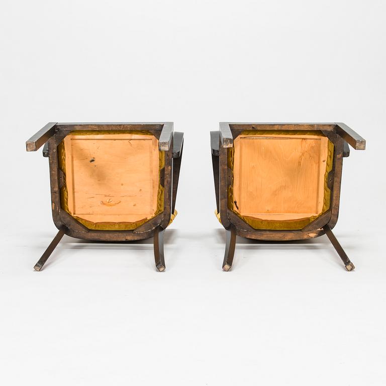Maija Heikinheimo, a pair of armchairs model no 279 Asko 1930s.