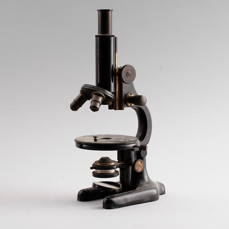 MICROSKÅP, metall, Nr 29603, Winkel-Zeiss, Gottingen, 1900-talets första hälft.