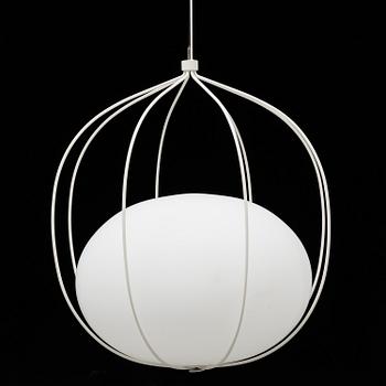 a 'Hoop' ceiling lamp by Front design for Zero.