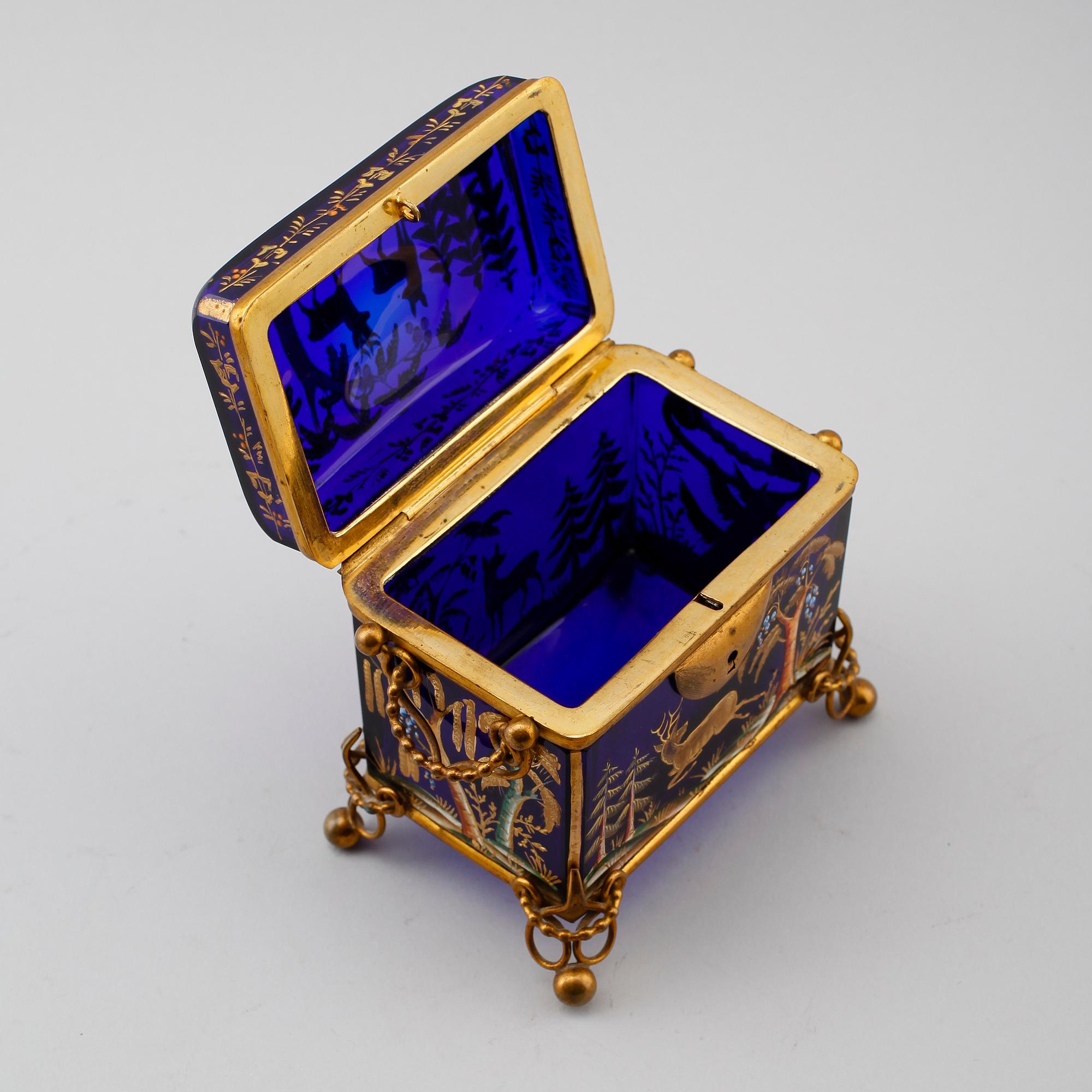 SKRIN, glas, 1800-tal.