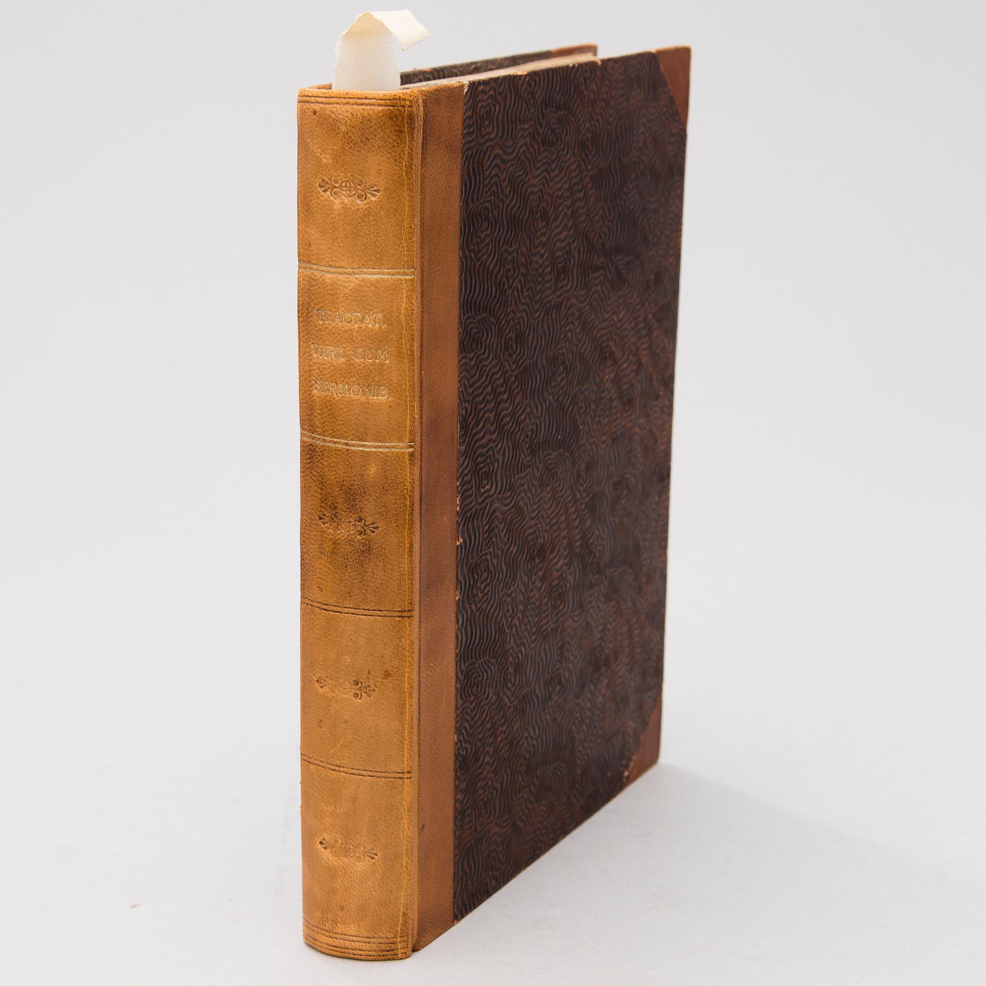 TRACTATUS VARIJ CUM SERMONIBUS, Nürnberg 1490-tal, av Antonius Koberger.