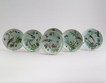 TALLRIKAR, 6 st,  Kina , 1800-/1900-tal.