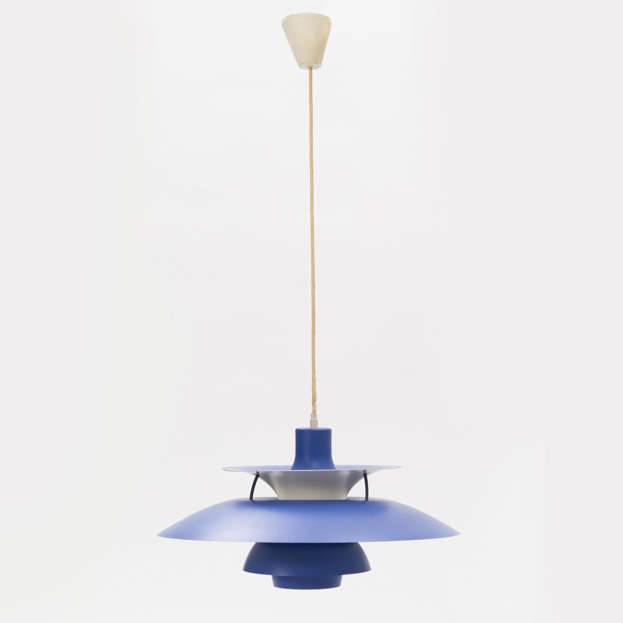 Poul Henningsen, a 'PH 5' ceiling light, Louis Poulsen, Denmark.