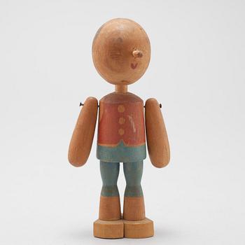 Two wooden dolls from the 1940s by Kaj Franck.