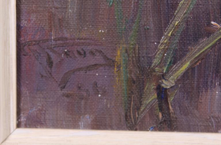 JOHANNES RAVN, olja på duk. Sign o dat 56.