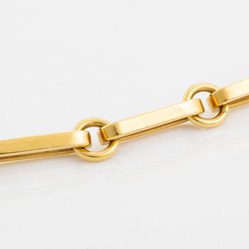 Jan Brunk, a 20K gold necklace, Stockholm 1987.