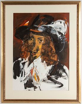 Jan Naliwajko, gouche, signed and dated 1992.