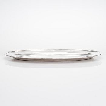 J.T. Buntzell, a silver serving dish, Saint Petersburg 1832.