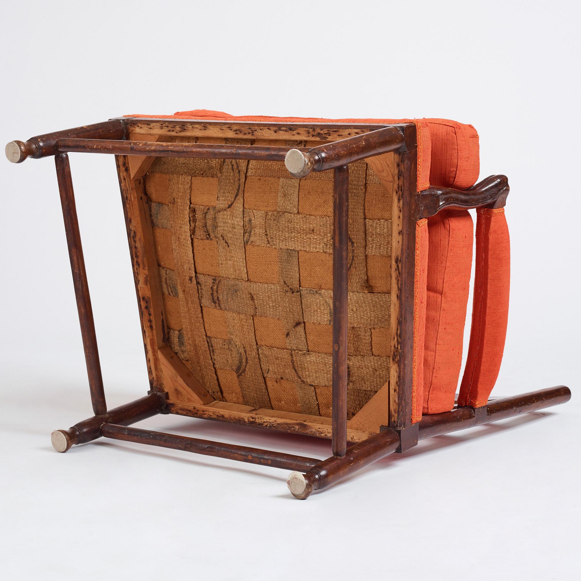 A Gustavian "Gripsholm" armchair, second part of the 18th century.