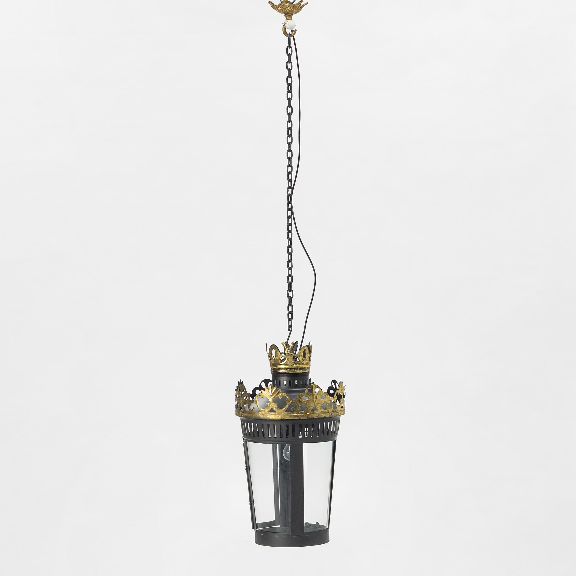 A ceiling lantern, 21st Century.