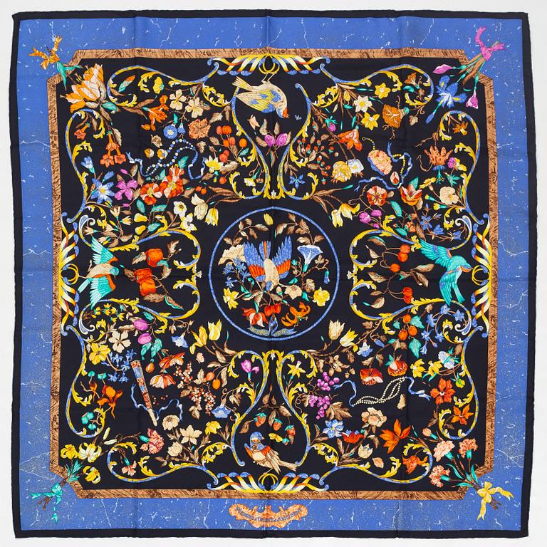 Hermès, scarf, "Pierres d'Orient et d'Occident".
