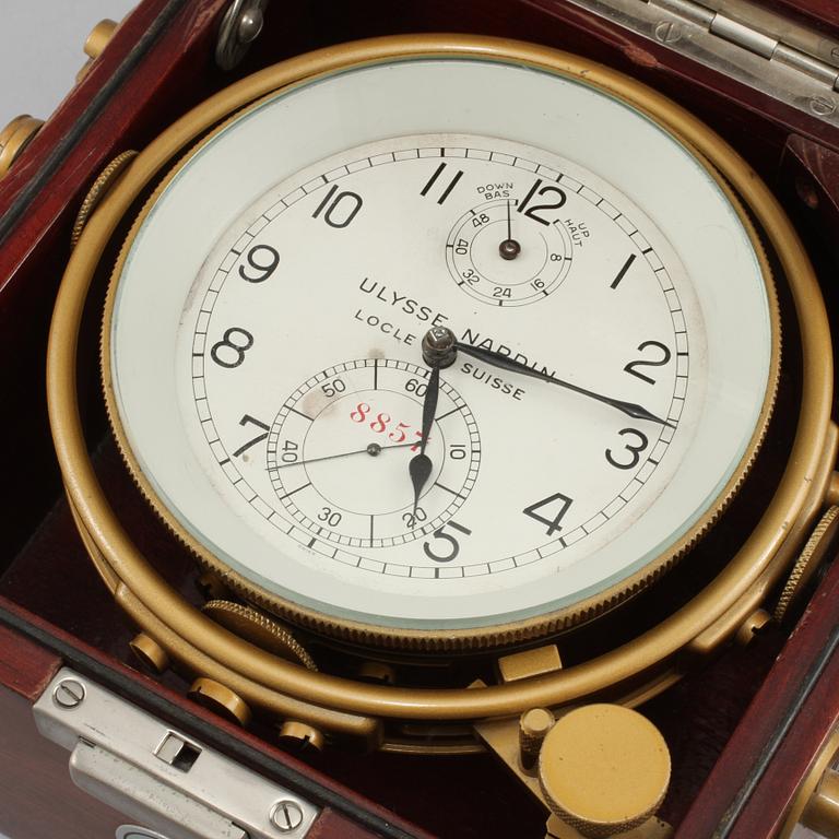 SKEPPSKRONOMETER, Ulysse Nardin, Le Locle, Schweiz, 1900-tal.