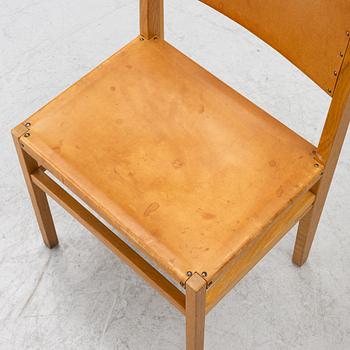 Evert Gentzell, four chairs, 1950's/60's.