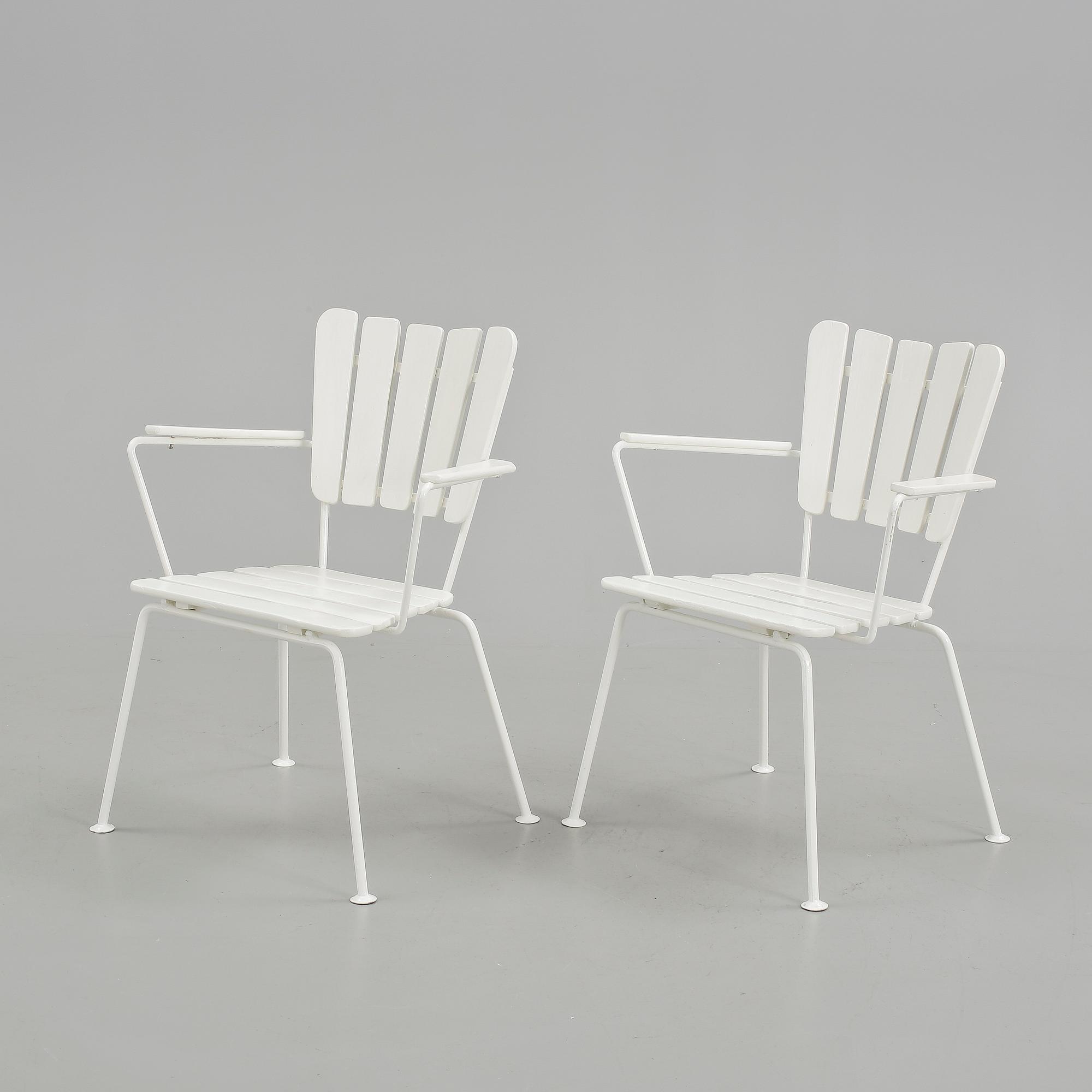 TRÄDGÅRDSGRUPP, tre delar, 1900-tal.