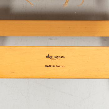 Bruno Mathsson, Armchairs, 6 pcs, "Eva", Karl Mathsson Company, Värnamo 1962.