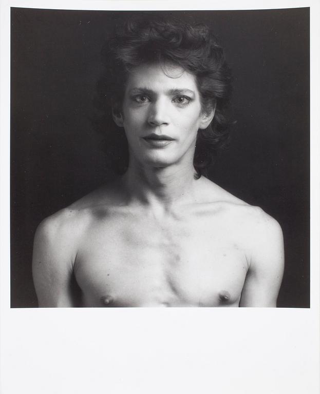 ROBERT MAPPLETHORPE, pressfotografi, "Self Portrait", 1980.