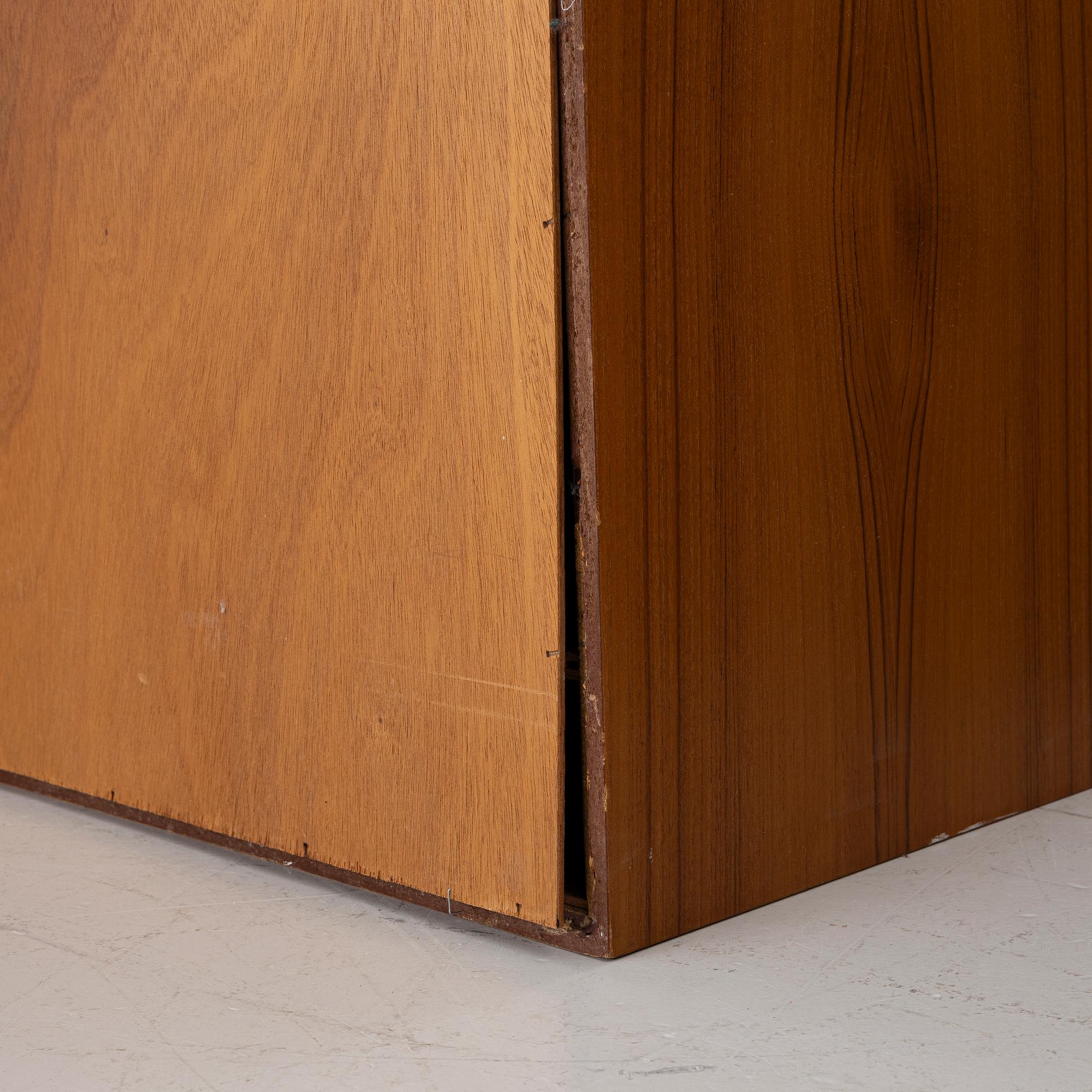 Cabinet, 6 sections, 1950s–60s.