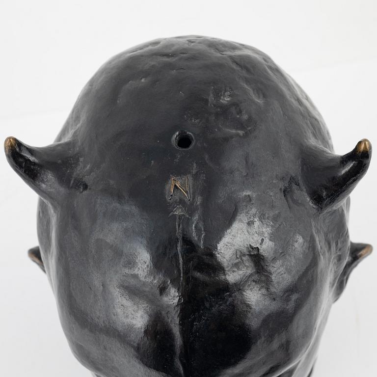 Bruno Testore Schmidt, skulptur, brons, signerad  BS och numrerad I/VI.