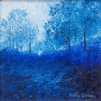 Karin Olsson, "Blå gryning".