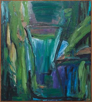 BERTIL PETTERSSON, Olja på duk, monogramsign samt sign a tergo, dat 87.