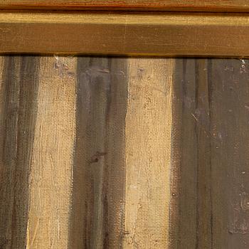 DAVID ROBERTS, in the manner of, oil on canvas.
